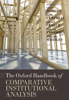 The Oxford Handbook of Comparative Institutional Analysis on Hardback