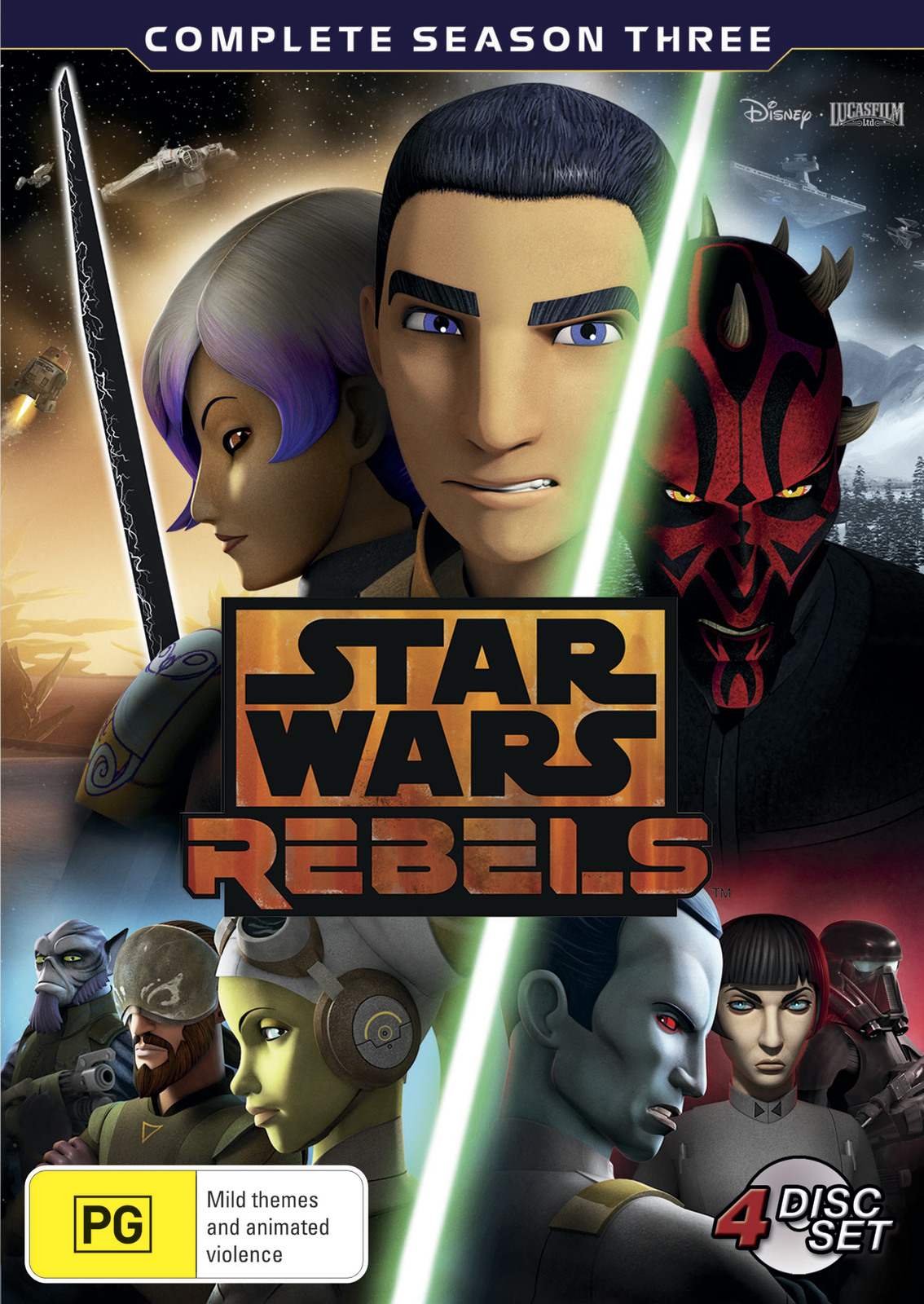 Star Wars: Rebels - Season 3 on DVD image