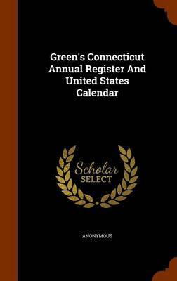 Green's Connecticut Annual Register and United States Calendar image