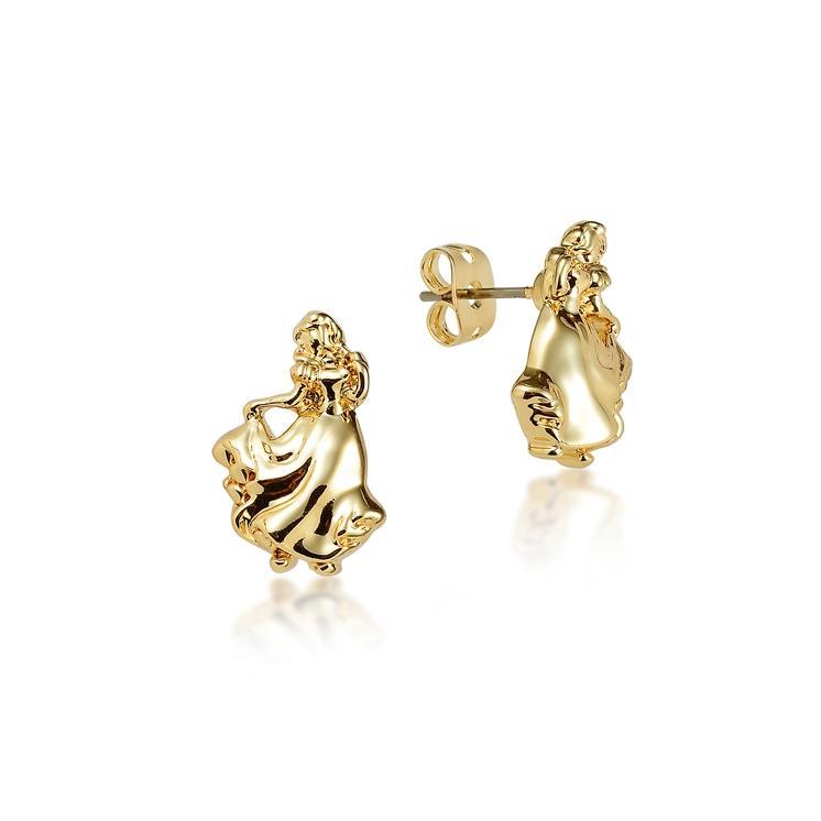 Couture Kingdom: Disney - Princess Snow White Stud Earrings (Yellow Gold) image