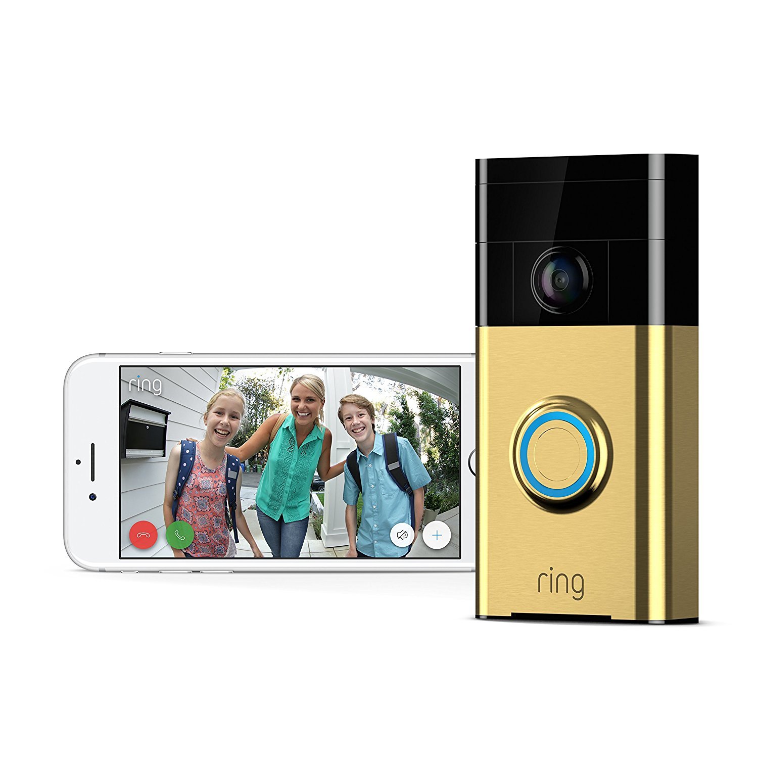 Ring: Video Doorbell - Polished Brass image