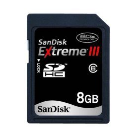 Sandisk Extreme III SDHC Card 4GB