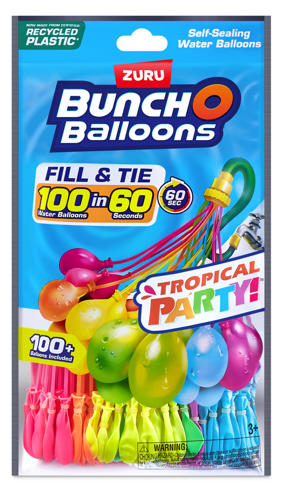 Buy Bunch O' Balloons RapidFill 3Pack Tropical Party at Mighty Ape NZ