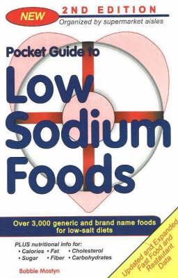 Pocket Guide to Low Sodium Foods by Bobbie Mostyn image