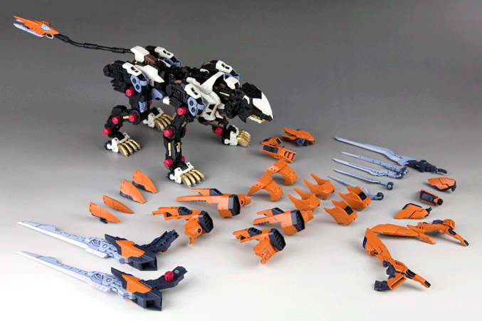 Zoids 1/72 RZ-041 Liger Zero Schneider (Marking Plus Ver.) - Model Kit image