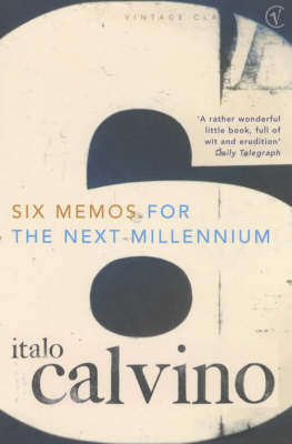 Six Memos for the Next Millennium by Italo Calvino image
