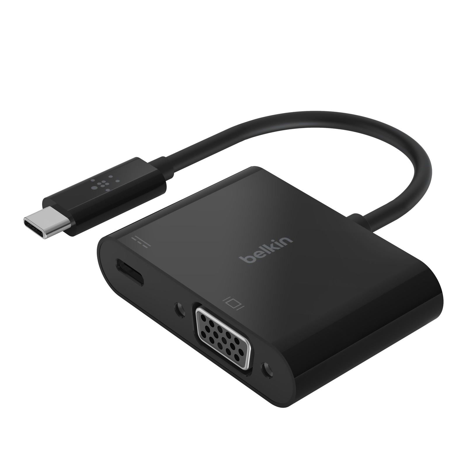Belkin USBC to VGA Adapter 60W PD BLK at Mighty Ape NZ