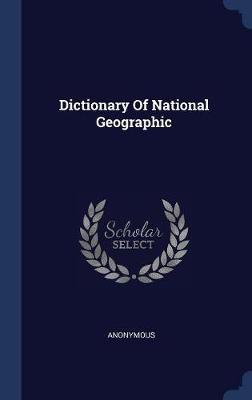 Dictionary of National Geographic image