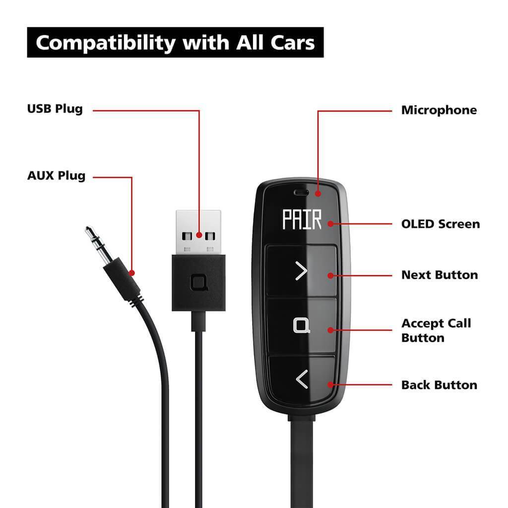 Nonda ZUS Universal HD Car Audio Adapter