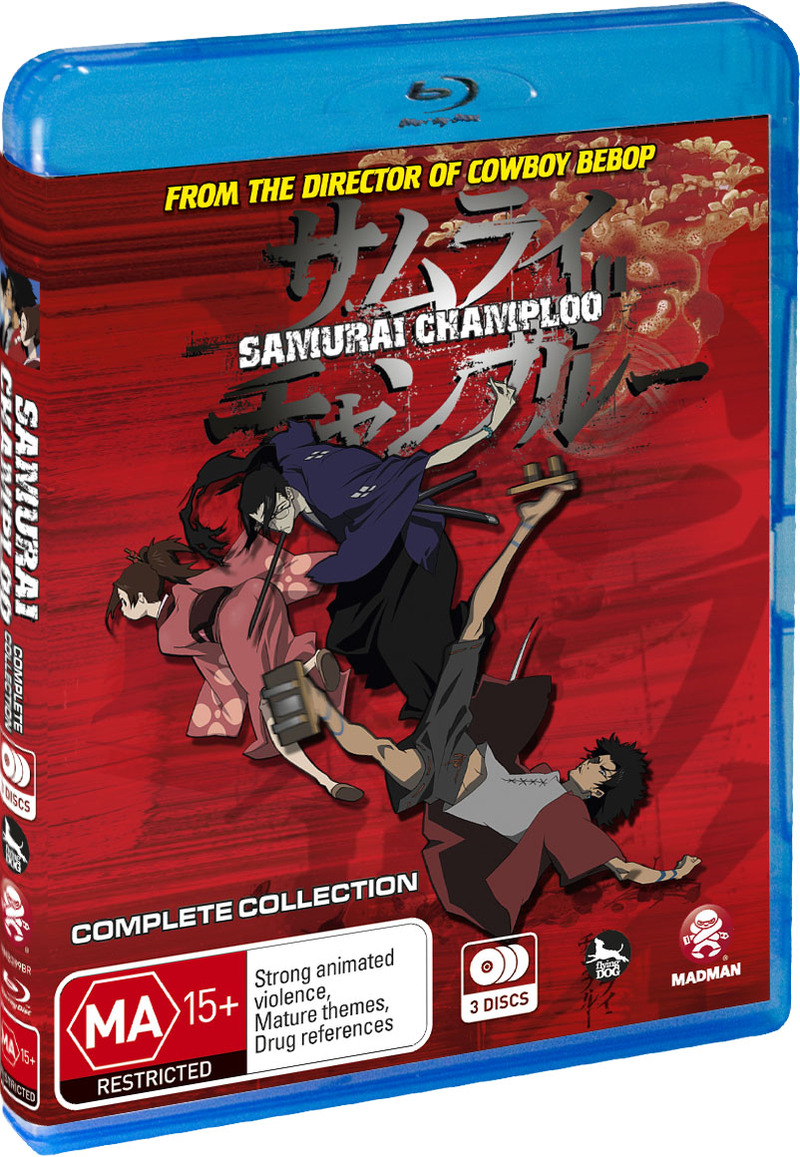 Samurai Champloo - Complete Collection (3 Disc Set) on Blu-ray image