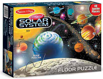 Solar System Floor Puzzle image