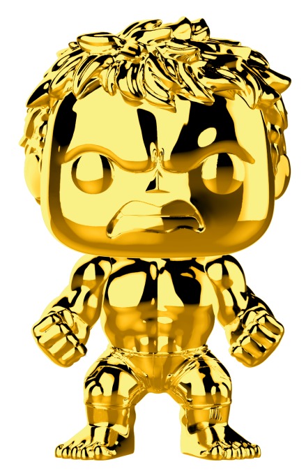 Marvel Studios - Hulk Gold Chrome Pop! Vinyl Figure image