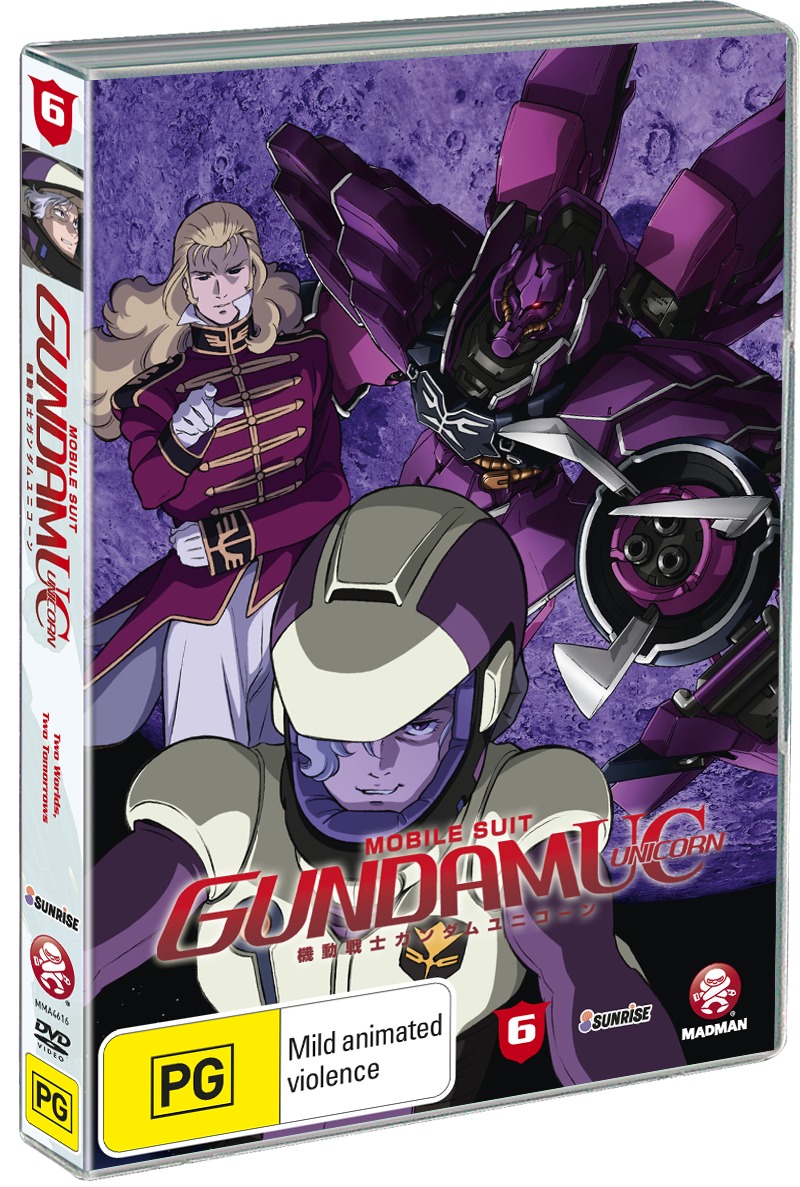 Mobile Suit Gundam Unicorn Vol. 06 on DVD