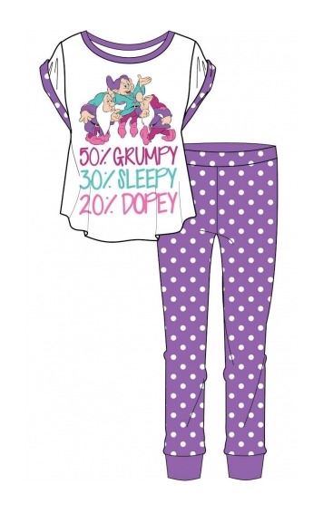 Disney: Seven Dwarfs (Polka-Dot) - Women's Pyjamas (12-14)