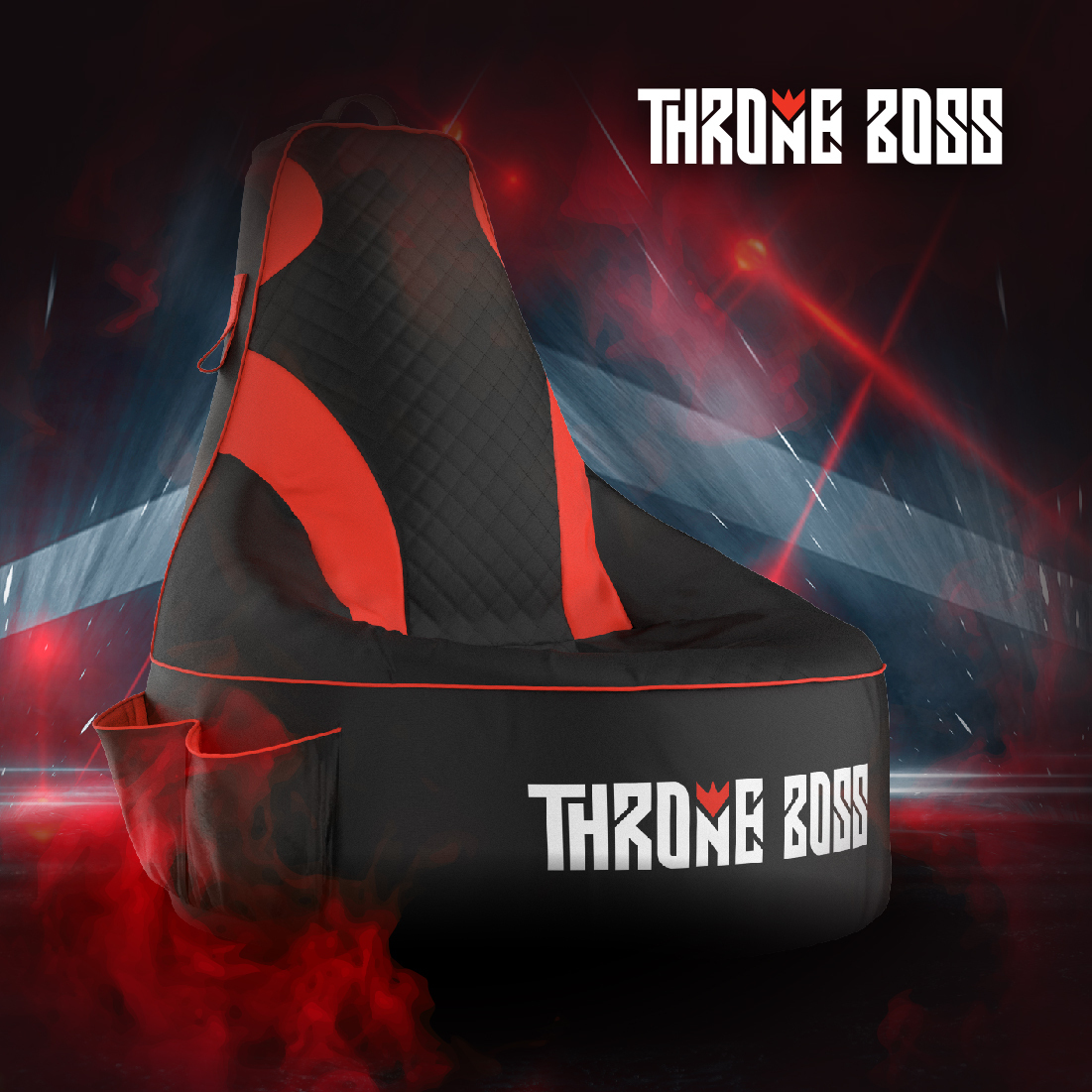 Throne Boss Gaming Bean Bag Chair Buy Now at Mighty Ape NZ