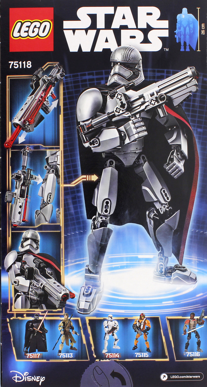 Lego Sets With Captain Phasma LEGO Star Wars - Captain Phasma (75118) | Toy | at Mighty Ape NZ