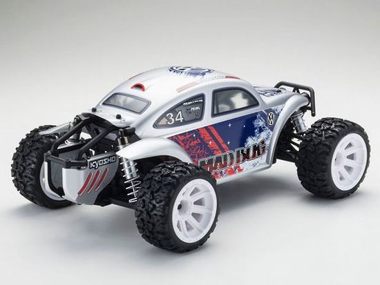 Kyosho Mad Bug Vei RS 1/10 EP 4WD RC Buggy RTR Set