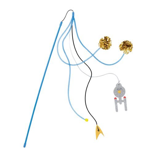 Star Trek TOS USS Enterprise Teaser Wand Cat Toy image