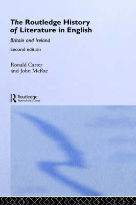 The Routledge History of Literature in English on Hardback by Ronald Carter