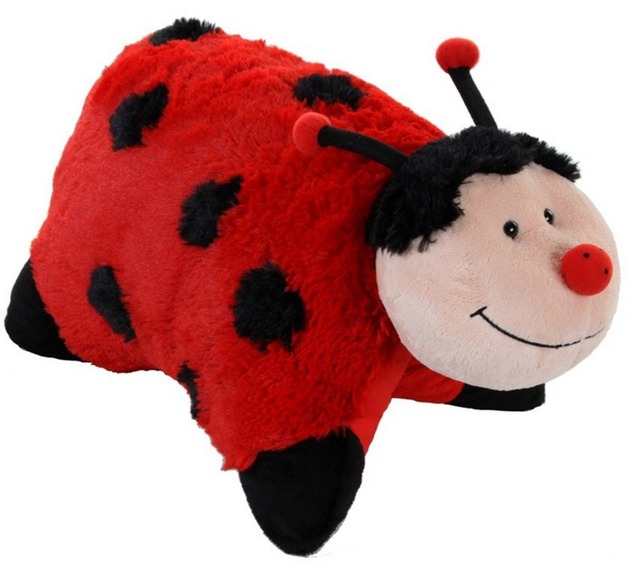 Pillow Pets Jumbo Ms Lady Bug Toy At Mighty Ape Nz