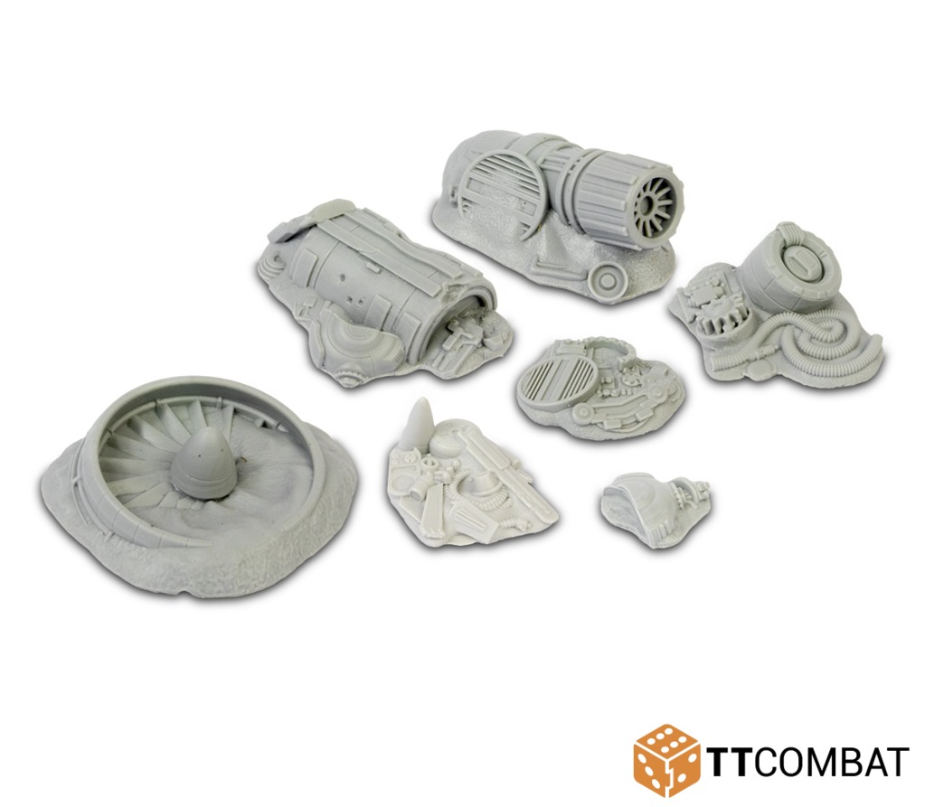 TTCombat: Tabletop Scenics - Scrapyard Accessories image