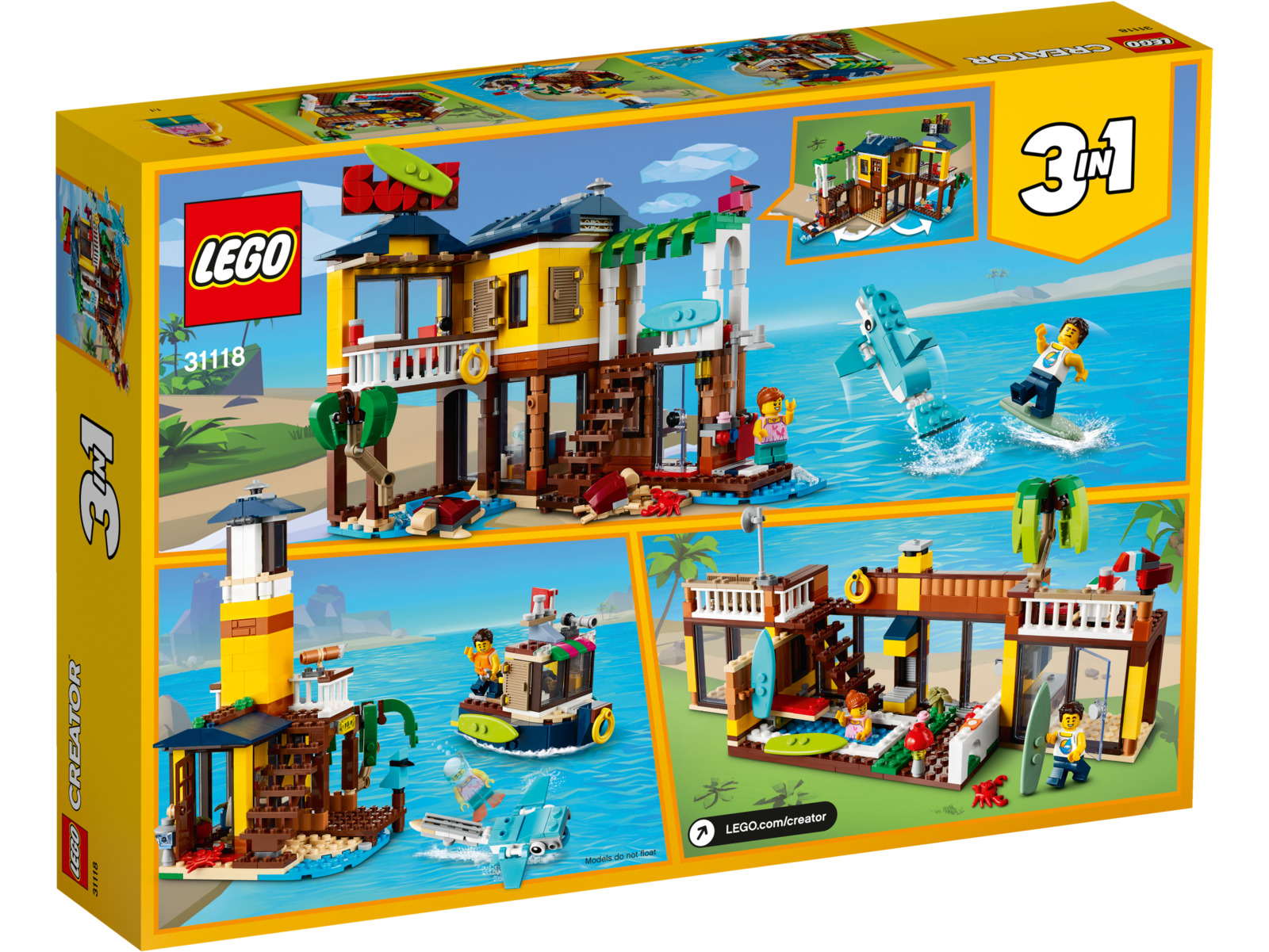 LEGO Creator: Surfer Beach House - (31118) image