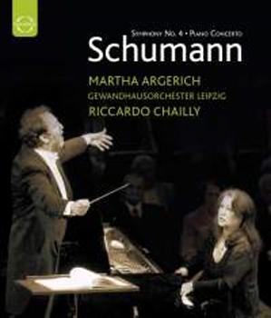 Schumann - Piano Concerto & Symphony No. 4 on Blu-ray image