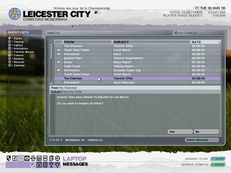 LMA Manager 2007 on PC