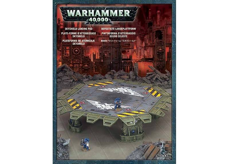 Warhammer 40,000 Skyshield Landing Pad at Mighty Ape NZ