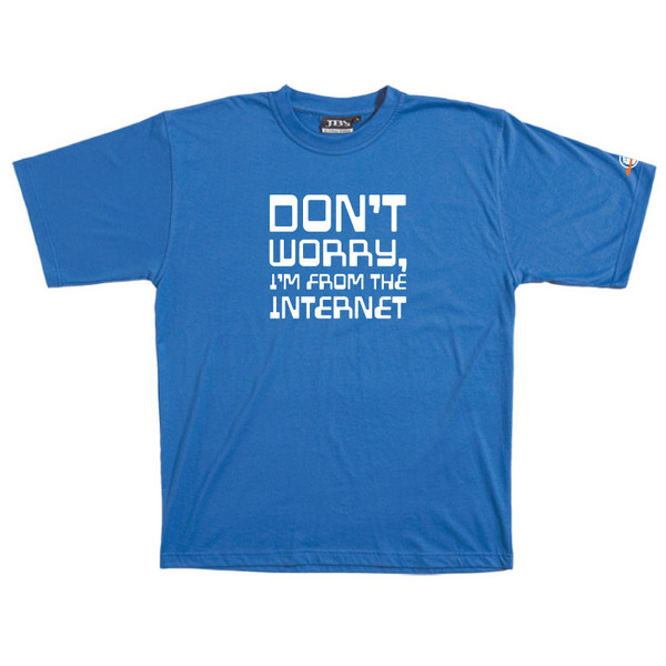 From The Internet - Tshirt (Blue) for image