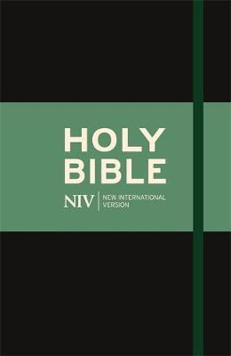 NIV Thinline Black Cloth Bible image