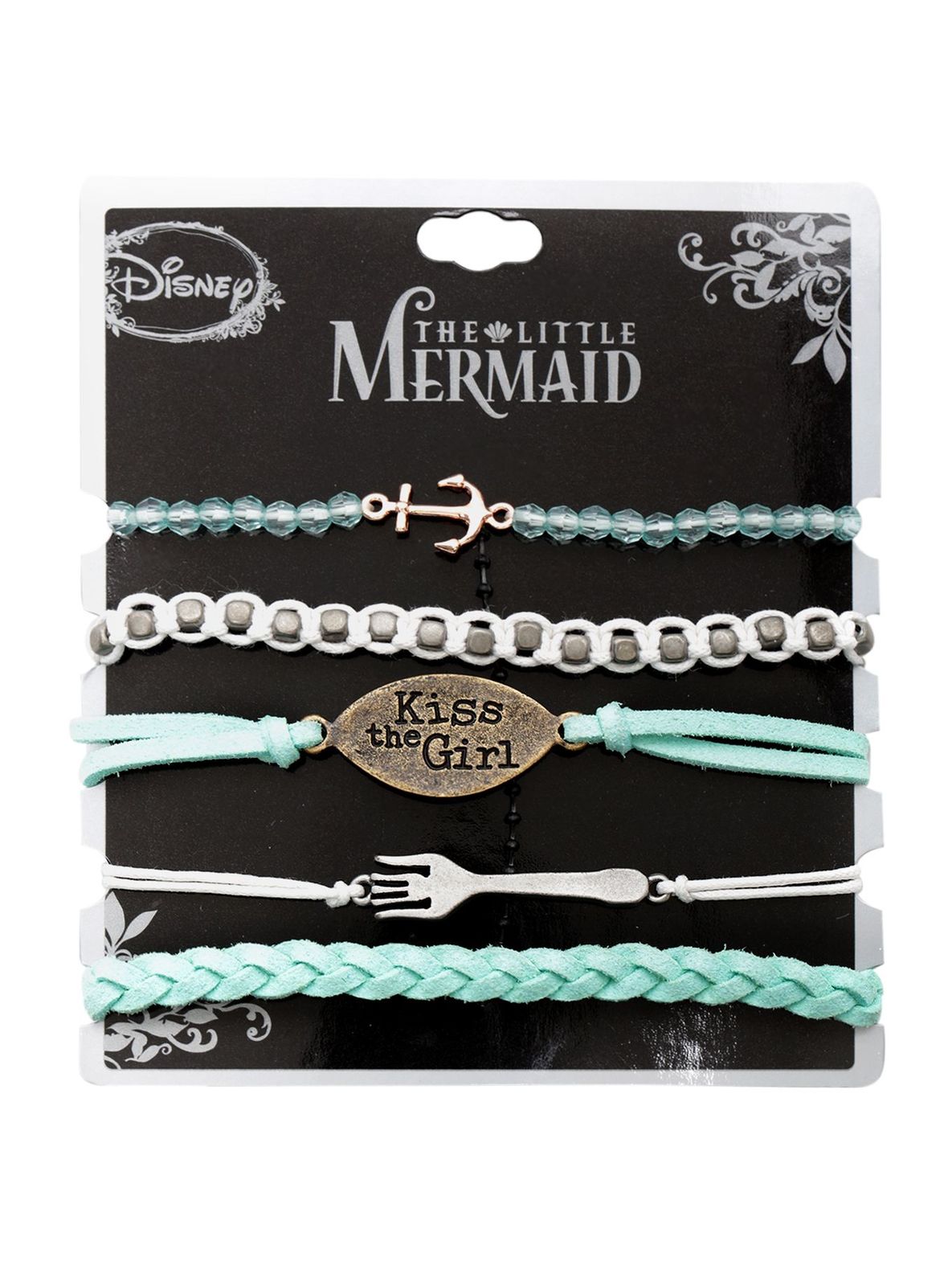 The Little Mermaid - Kiss The Girl Bracelet Set image