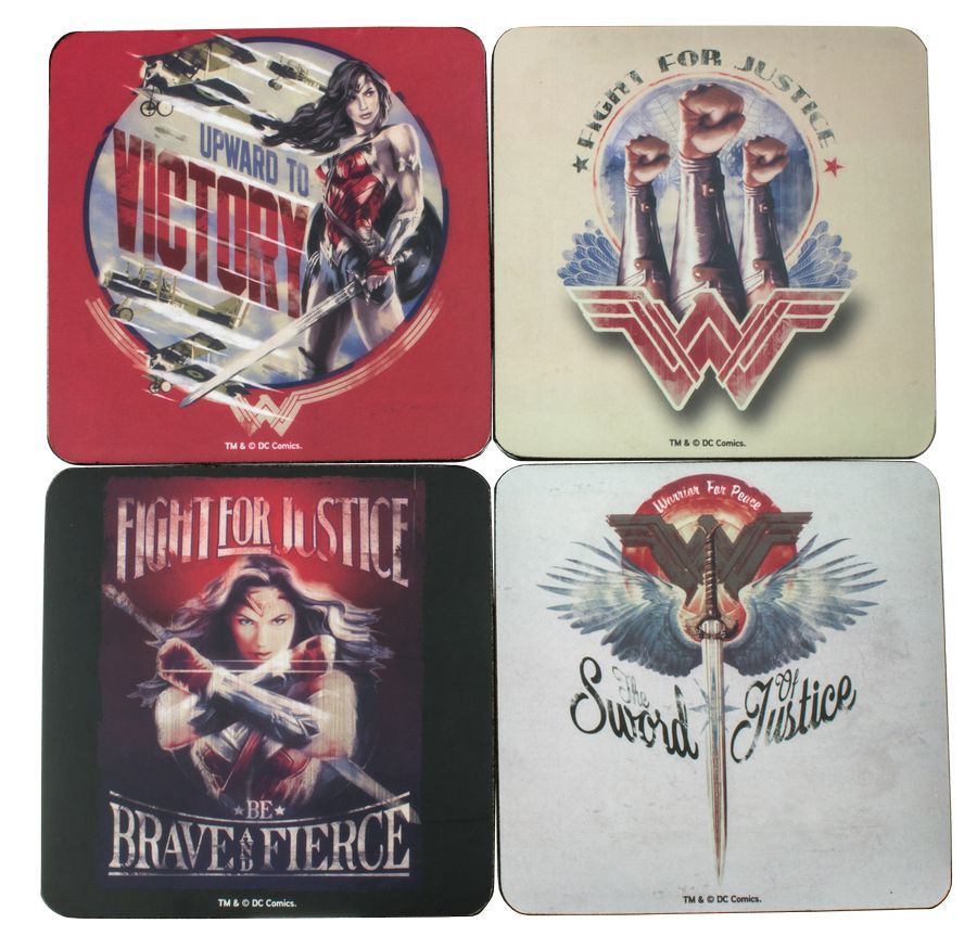 Wonder Woman Coaster Set