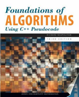 Foundations of Algorithms Using C++ Pseudocode image