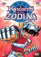 Knights Of The Zodiac - Vol 1 on DVD Knights Of The Zodiac - Vol 1 on DVD