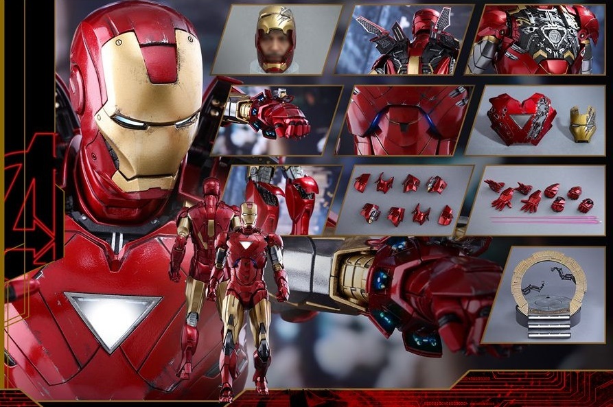 Avengers: Iron Man Mark VI - 1:6 Scale Diecast Figure image
