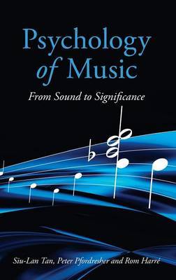 Psychology of Music on Hardback by Siu-Lan Tan