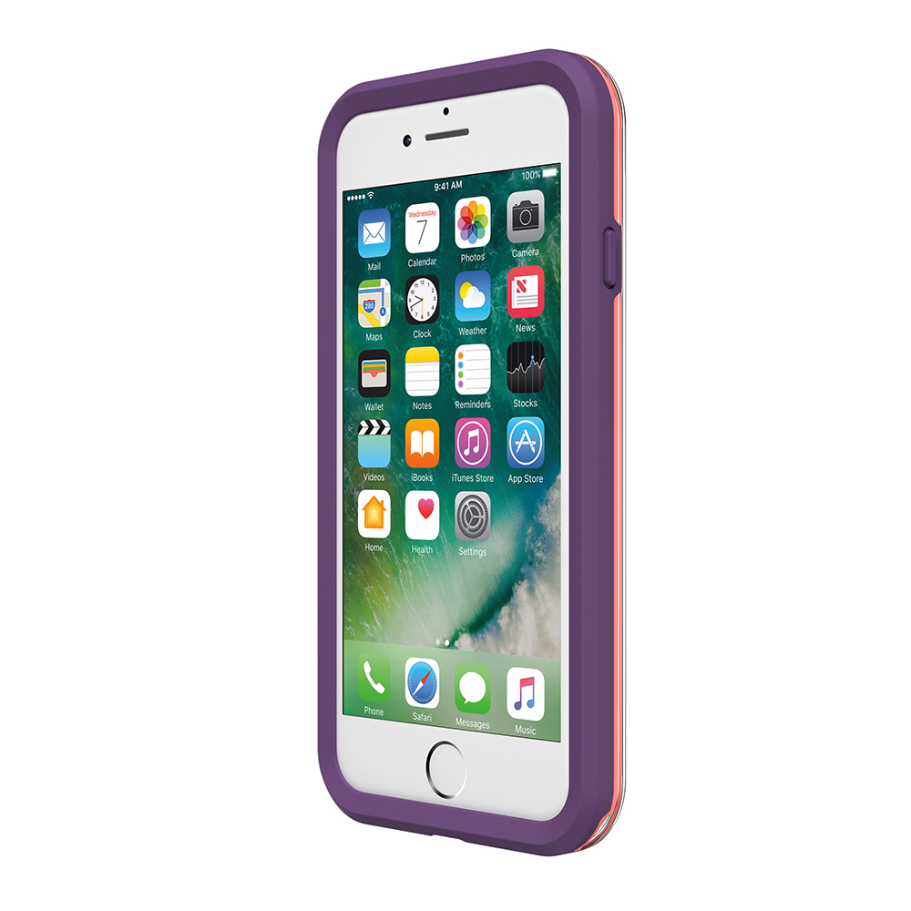 LifeProof Slam Case for iPhone 7/8 - Coral Lilac