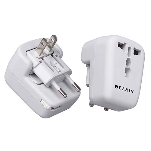 Belkin Universal AC Travel Adapter (U.S-Europe-UK-China-Asia-Australia) image