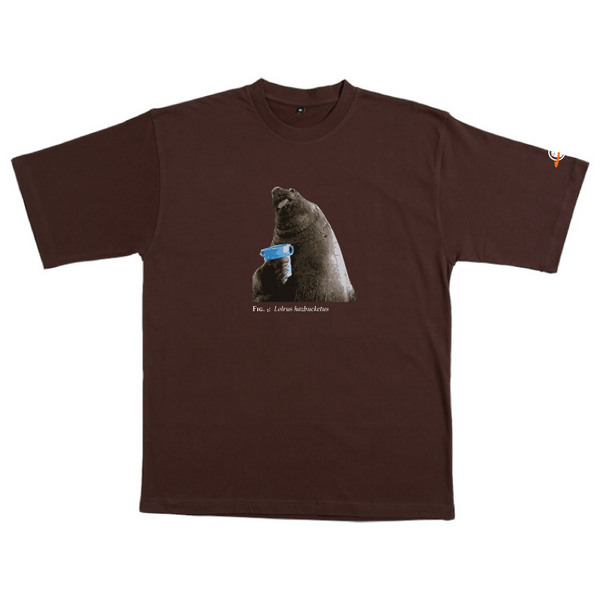 Lolrus Hazbucketus - Tshirt (Chocolate)