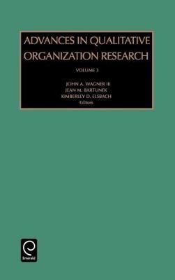 Advances in Qualitative Organization Research on Hardback