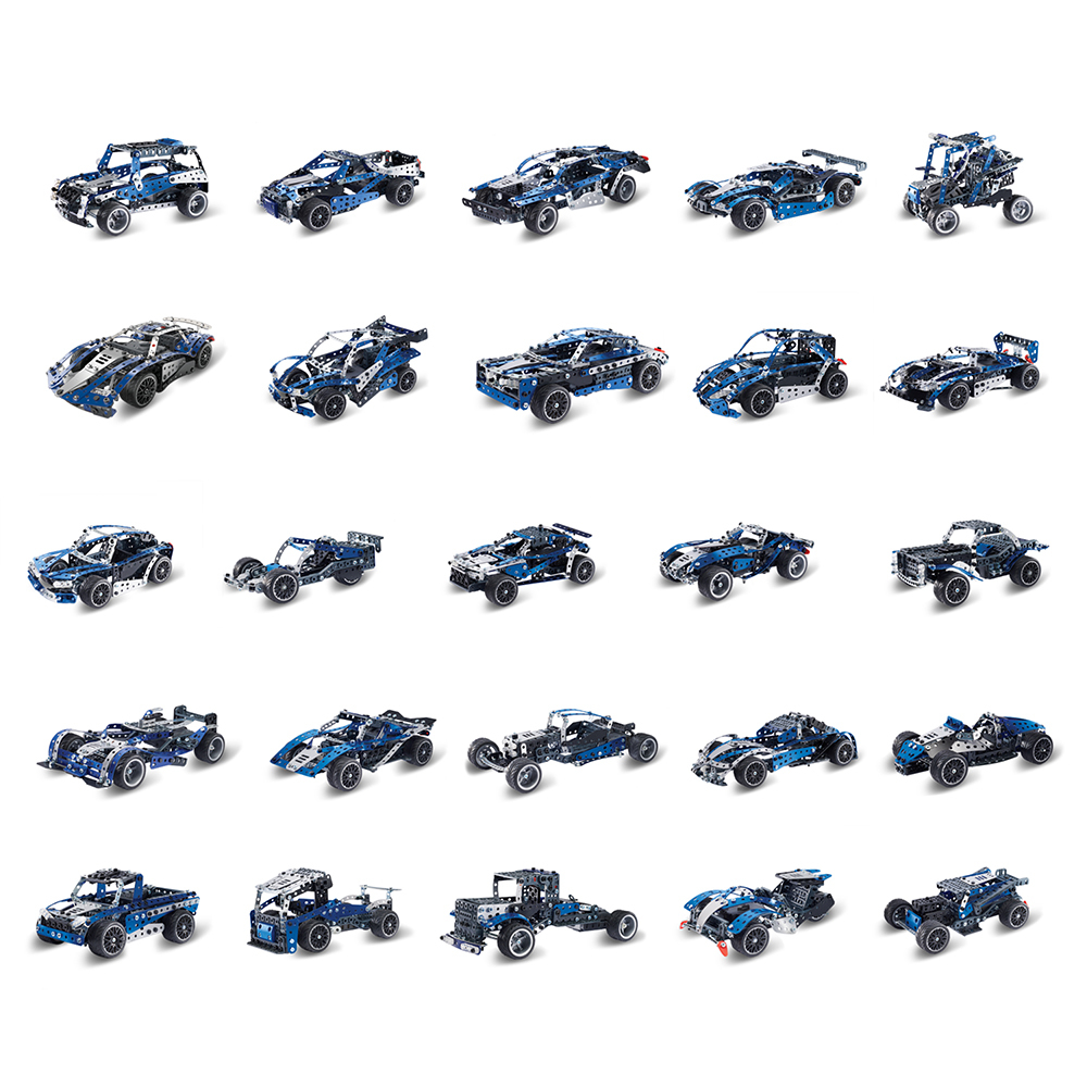 Meccano: 25 Model Set - Super Car with Motor image