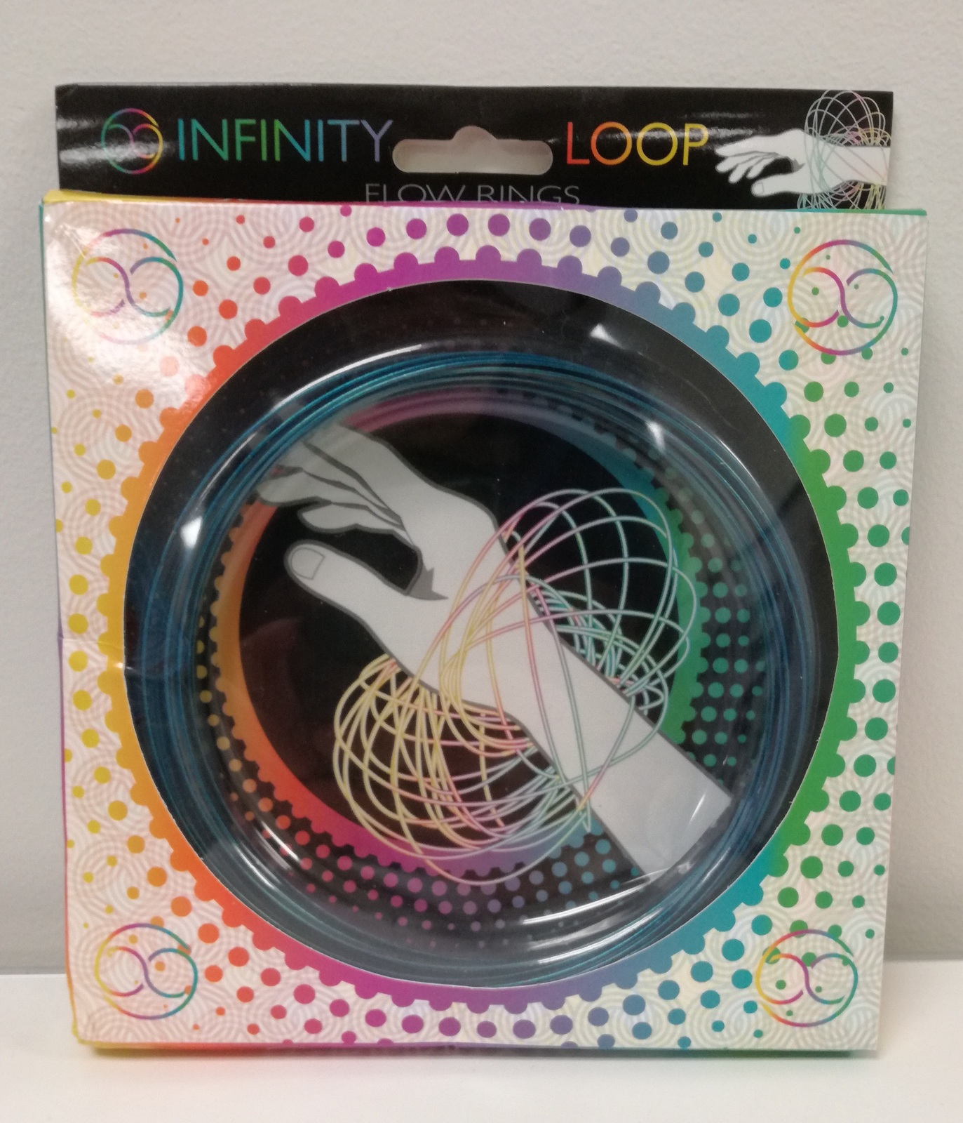 Infinity Loop Flow Ring - Blue image