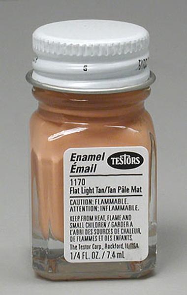 Testors: Enamel Paint - Flat Light Tan