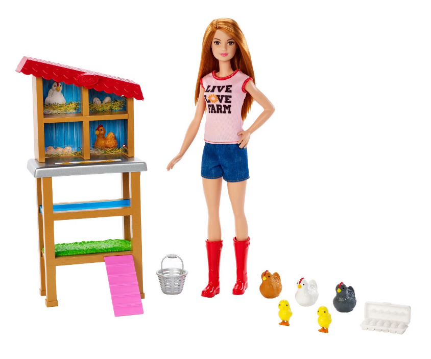 Buy Barbie Careers Chicken Farmer Playset at Mighty Ape NZ