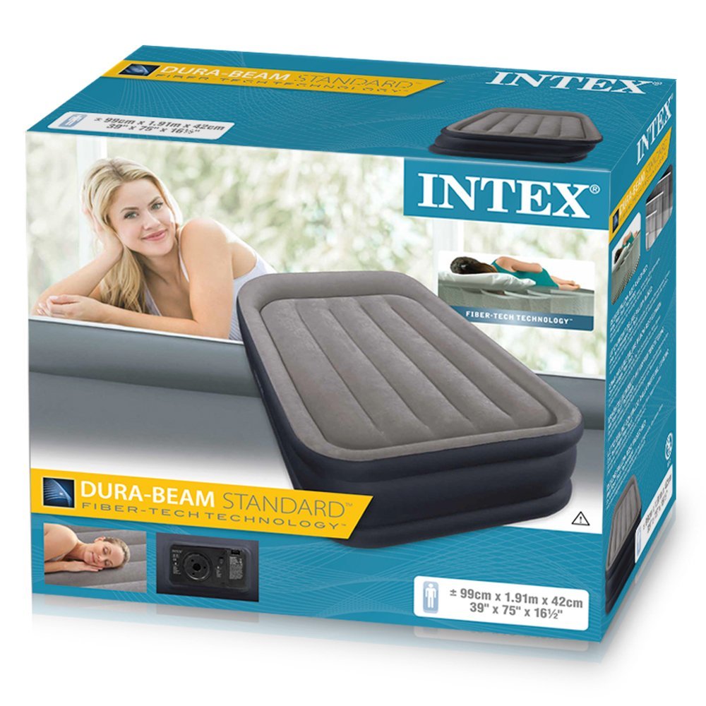 Intex: Deluxe Pillow Rest Raised Airbed image