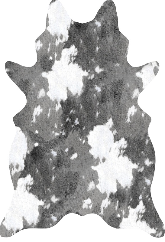 Frontier Grey Hide Rug at Mighty Ape NZ