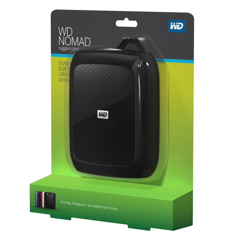 WD Passport Nomad Rugged Carry Case Black at Mighty Ape NZ