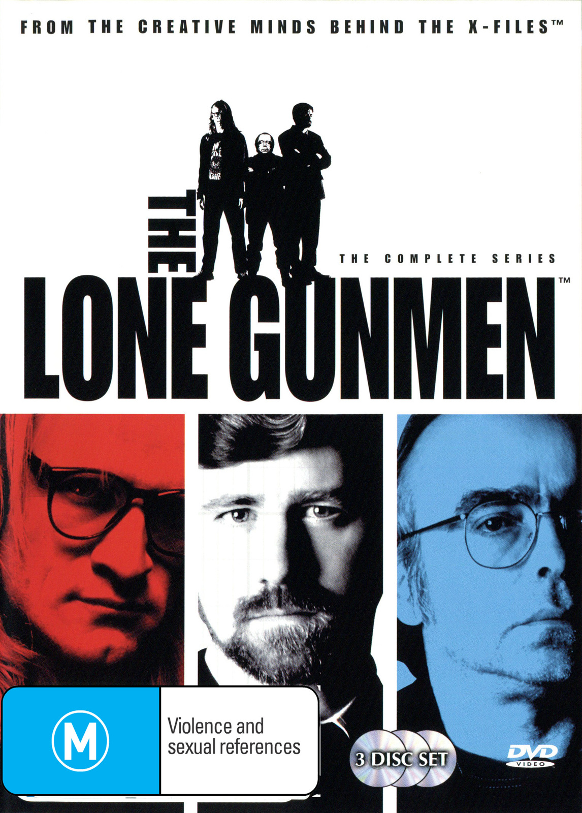 The Lone Gunmen - The Complete Series (3 Disc) on DVD image