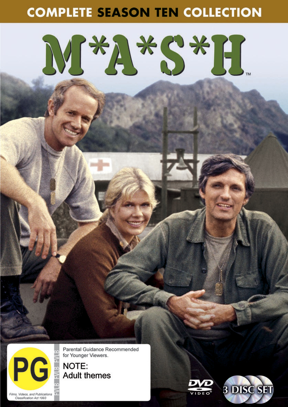 MASH Complete Season 10 Collection (3 Disc Set) (New Packaging) DVD